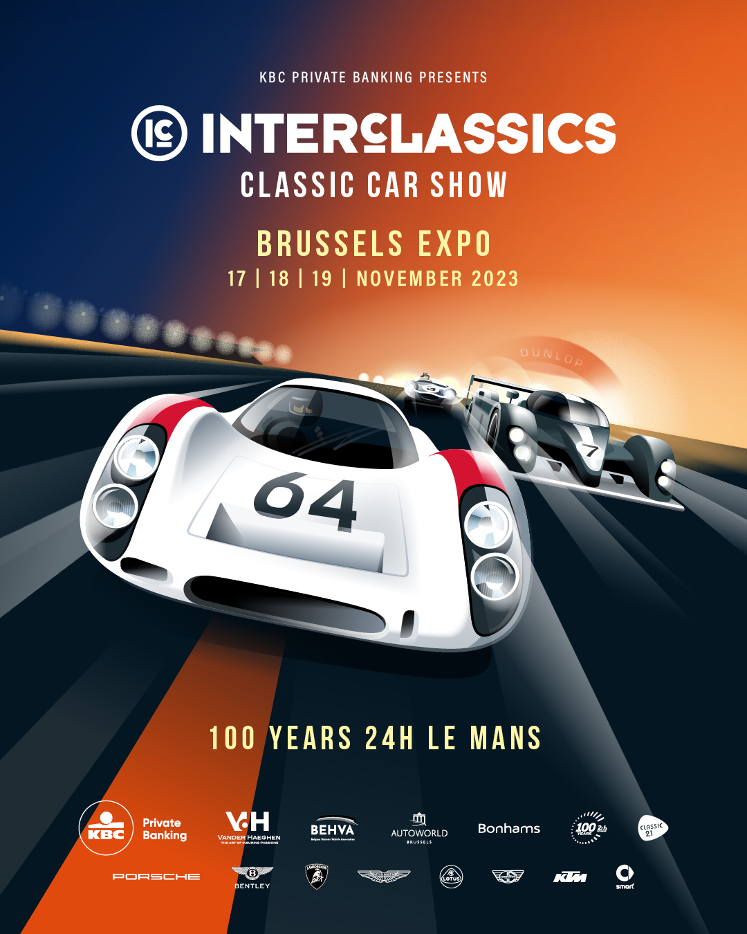 Poster Interclassics Brussels 2023